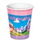 Party Central Club Pack of 96 Pink and Blue Princess Disposable Paper Drinking Party Tumbler Cups 8 oz.